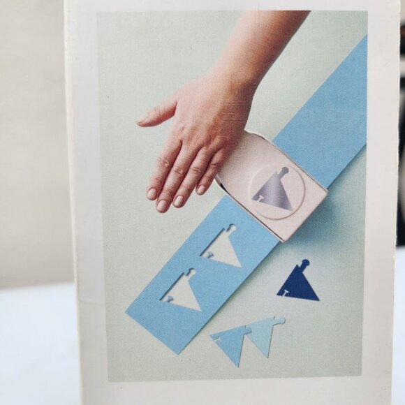 Martha Stewart pennant GARLAND Paper Punch Scrapbooking Card Making bunting - Picture 5 of 8